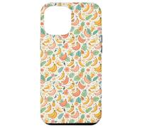 Tropical Banana Pattern Fruit Floral Beach Aesthetic Case for iPhone 12 Pro Max
