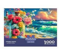 Tropical Beach HouseEngaging Jigsaw Puzzles for Adults A 1000-Piece (Advanced) Collection of Challenging Puzzle Games for Women And Men - An Ideal Activity for Adults And Young Adults Age 12 Years An