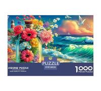Tropical Beach HouseProdigious 1000-Piece Jigsaw Puzzles for Adults Consisting of 1000 Seemingly Insurmountable Challenging Puzzle Educational Pieces - Forged As A Legacy Gift Jigsaw Puzzles for Adul
