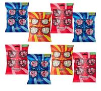 Tropical Blast,Original,Straight Up Strawberry Flavoured Sunglass Shaped Mixed Sweets Bags 150g (9 x Mixed Bags)