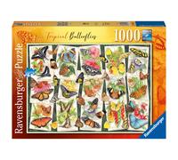 Ravensburger Tropical Butterflies 1000 Piece Jigsaw Puzzles for Adults and Kids Age 12 Years Up - Animals & Wildlife