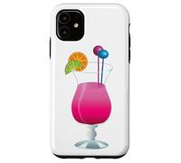 Tropical Caribbean Drink Bartender Vodka Gin Cocktail Case for iPhone 11