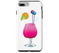 Tropical Caribbean Drink Bartender Vodka Gin Cocktail Case for iPhone 7 Plus/8 Plus