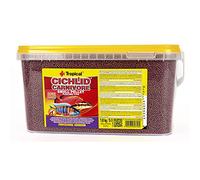 Tropical CICHLID CARNIVORE SMAll PELLET 5L / 1,8kg - colour-enhancing food for young & small carnivorous cichlids with astaxanthin