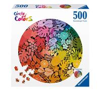 Tropical Circular 500 Piece Jigsaw Puzzle