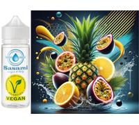 Tropical Citrus Splash - Pineapple, Passion Fruit, Lemon Flavor Concentrate - Vegan - Sasami - 100ml