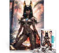 Tropical Cleopatra anime1000 Piece Jigsaw Puzzles for teenagers Jigsaw Brain Teaser Game Enhance love between couples 38x26cm