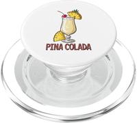 Tropical Cocktail Pina Colada Themed PopSockets PopGrip for MagSafe