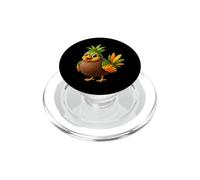 Tropical Coconut Bird Cute Island Animal Art PopSockets PopGrip for MagSafe