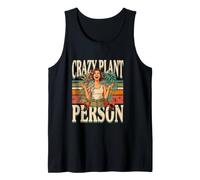 Tropical Crazy Plant Person Houseplant Lover Tank Top