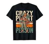 Tropical Crazy Plant Person Houseplant Lover Value Graphic T-Shirt
