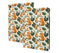 Tropical Cute Guinea Pig Print Compatible with ipad air 3rd Generation Case Cover, Tablet Cases Compatible with ipad Pro Case 10.5 Inch, Auto Wake/Sleep, Folio Stand