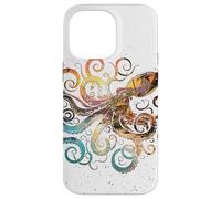 Tropical Depths: Octopus Under the Stars Case for iPhone 14 Pro Max