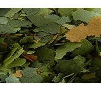 Tropical Fish Food Malawi Flakes Cichlid Flake Food Mbuna Flake Colour Enhacing Special Formula High Protein Feed (100g Pack)