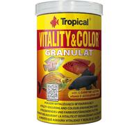 Tropical Fish Food- Vitality & Colour Enhancing Granules (Discus Cichlids Barbs)