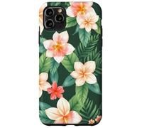 Tropical Floral Leaves Exotic Garden Illustration Graphic Case for iPhone 11 Pro Max