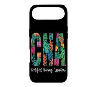 Tropical Floral Pattern CNA Certified Nursing Assistant Case for iPhone Air