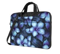 Tropical Floral Printed Waterproof Laptop Case Ultra-Thin Portable One-Shoulder Laptop Bag 600d Oxford 13in/14in/15.6in