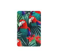 Tropical Flower Parrot Printing 10 Pieces Air Freshener Car Hanging Cards Air Freshener Sheets With Rope For Cars Home