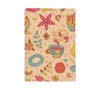 Tropical Flowers Passport Holder Pu Leather Passport Holders Holiday Essentials for Men Holiday Accessories Ducument Holder for Passports ID Card Tickets Money Boarding Passes