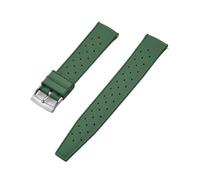 Tropical Fluoro Rubber Watch Strap 18mm 20mm 22mm Replacement fit For Seiko SRP777J1 Watch Band Diving Waterproof Bracelet FKM Strap