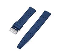 Tropical Fluoro Rubber Watch Strap 18mm 20mm 22mm Replacement fit For Seiko SRP777J1 Watch Band Diving Waterproof Bracelet FKM Strap