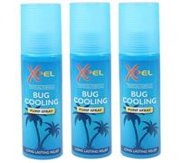 Tropical Formula Bug Cooling Pump Spray 70ml | Soothing Bug Bite & Long-Lasting Sting Relief | Pack of 3