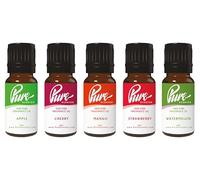 Tropical Fragrance Oil Pack Five 10ml Bottles 100% Pure Uncut, Suitable for Making Candles and Soaps