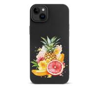 Tropical Fruit Banana Pineapple Cell Phone Basic Cases Compatible with iPhone 15/15 Plus/15 Pro/15 Pro Max