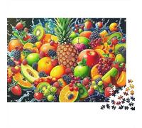 Tropical Fruit Feast 1000 Piece Jigsaw Puzzle Paper for Adults Colorful Fruit Still Life Puzzle Game for Family Relax Decor Gift 38x26cm/1000pcs