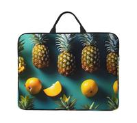 Tropical Fruit Pineapple 14 Inches Laptop Sleeve Compatible Protective Case With Zipper Classic Portable Handle