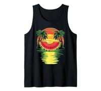 Tropical Fruit Watermelon Summer Fruitarian Tank Top