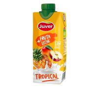 Tropical Fruits and Milk Sugar Free Juice Drink Multipack 330ml x 18 Smooth Refreshing Beverage with No Added Sugar