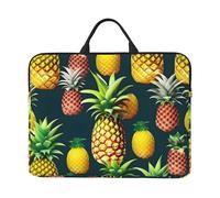 Tropical Fruits Pineapple 14 Inches Laptop Sleeve Compatible Protective Case With Zipper Classic Portable Handle
