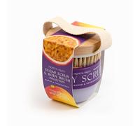 Tropical Fruits Sugar Scrub and Brush Mango Passionfruit Fruity 150g