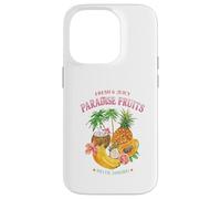 Tropical Fruits Summer Vibes Pineapple Mango Citrus Graphic Case for iPhone 14 Pro
