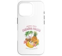 Tropical Fruits Summer Vibes Pineapple Mango Citrus Graphic Case for iPhone 16 Pro