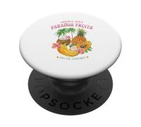 Tropical Fruits Summer Vibes Pineapple Mango Citrus Graphic PopSockets Adhesive PopGrip