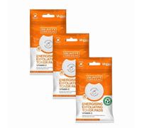 Tropical Gold Beauty Formula Vitamin C Exfoliating Toner Pads 30’s x 3 - Brightening Glow Boost, Gentle Daily Exfoliation, Radiant & Smooth Skin Care Set