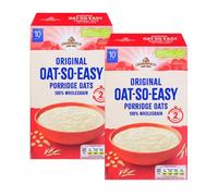 Tropical Gold Crownfield Original Oat-So-Easy 10'S - Compatible with Crownfield Oatmeal & Porridge Products (2)