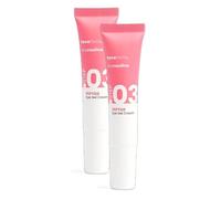 Tropical Gold Face Facts The Routine Peptide Eye Gel Cream 15ml x 2 - Hydrating Under Eye Cream, Anti-Ageing Peptide Formula