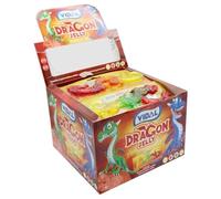 Tropical Gold Vidal Deagon Jelly Candy Pack 33g x 22 - Assorted Fruit Flavour Jelly Sweets, Soft Chewy Gummies, Kids Party Treats, Snack Pack, Imported Confectionery Bulk Pack