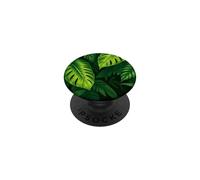 Tropical Green Leafs Jungle Botanical Graphic PopSockets Adhesive PopGrip