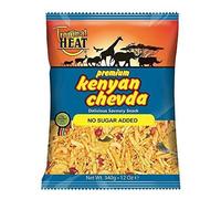 Tropical heat Kenyan chevda - No Sugar Added - 340g - (Pack of 3)