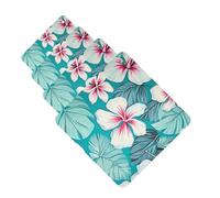 Tropical Hibiscus Flowers Car Air Freshener Cards Set of 4 Pieces Long Lasting Hanging Scented Cards Auto Aromatherapy Tablets Personalized Car Fresheners Gifts for Men Women - Lavender Scent