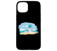 Tropical Island Babe Summer Vibes Case for iPhone 15 Plus
