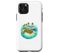 Tropical Island Cruise Ship Vacation Paradise Case for iPhone 11 Pro
