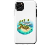 Tropical Island Cruise Ship Vacation Paradise Case for iPhone 11 Pro Max