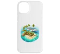 Tropical Island Cruise Ship Vacation Paradise Case for iPhone 14 Plus