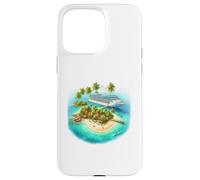 Tropical Island Cruise Ship Vacation Paradise Case for iPhone 15 Pro Max